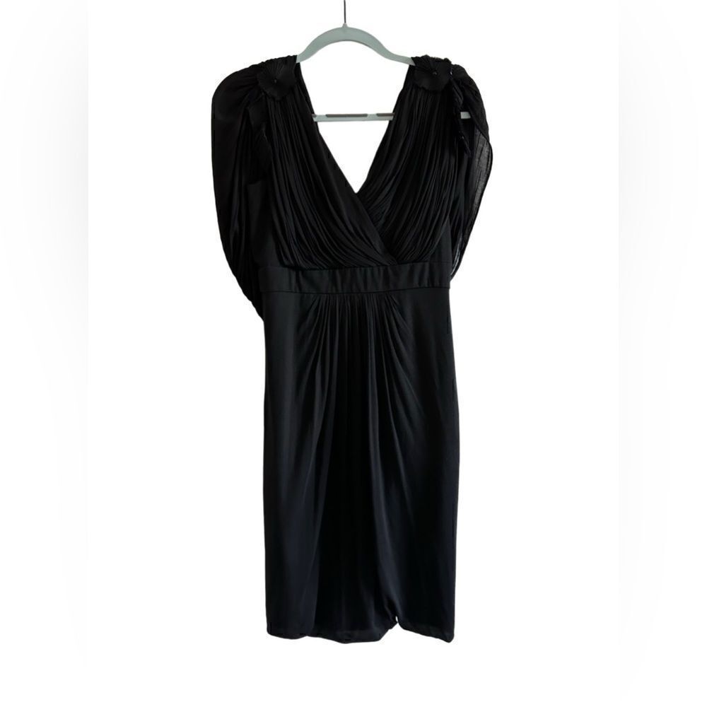 Charles Chang-Lima Black Dynasty Jersey Dress, Size: 6
